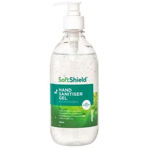 Geller Soft Shield Hand Sanitiser 500ml ea