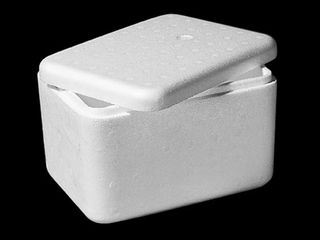 6L Polystyrene Chill Box With Lid 270x210x175mm