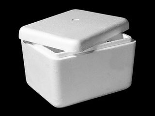 10L Polystyrene Chill Box With Lid 330x270x220mmH