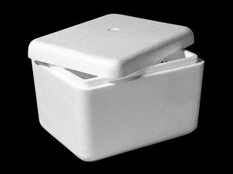 10L Polystyrene Chill Box With Lid 330x270x220mmH
