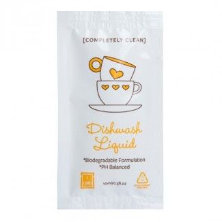 Healthpak Completely Clean Dishwashing Liquid Sachets 10ml 500ctn