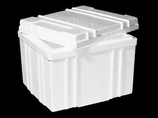 33.5L Polystyrene Chill Box With Lid 465Lx400Wx360mmH