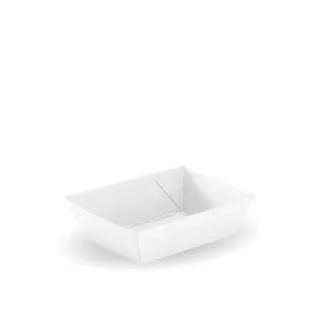 Biopak BioBoard White Tray #1 50 units per slve