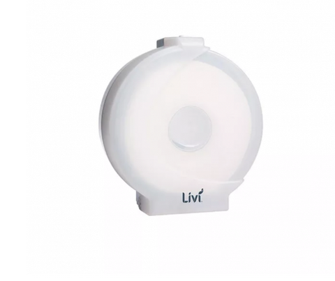 Livi Single Jumbo Dispenser White Unbranded