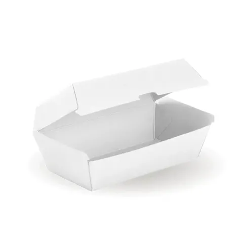 Biopak Regular Snack Bioboard White Box 50 units per slve