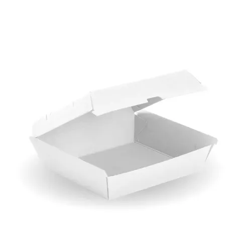 Biopak Dinner BioBoard White Box 50 units per slve