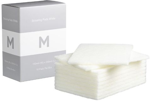 Matthews Heavy Duty White Scour Pad 10pk