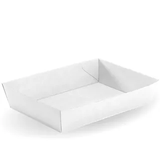 Biopak BioBoard White Tray #5 100 units per slve/ctrn