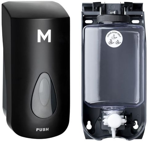 Matthews Wall Dispenser Black ( Refillable) 1000ml Capacity