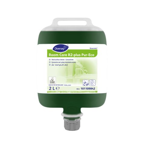 Diversey Pur-Eco Room Care R2 Plus Hard Surface Spray 2 Ltr Refill