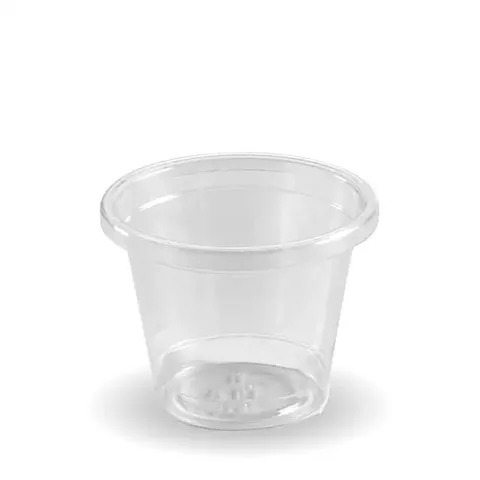 Biopak 30ml Clear Sauce BioCup 100 units per slve