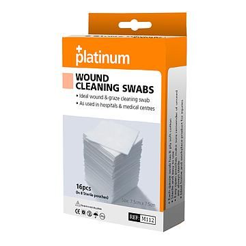 Platinum Non Woven Gauze Swabs 7.5 x 7.5cm 8pk