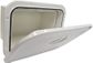Nuova Deluxe Storage Hatches - White with Storage Box