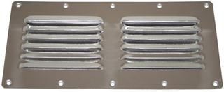 VENT LOUVERED SS 230X115MM