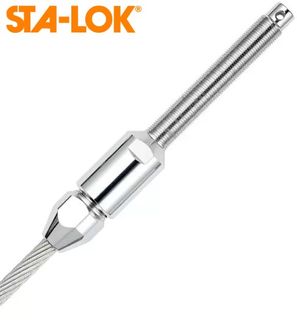 036-03 STUD 3mm-1/8 WIRE x 1/4UNF