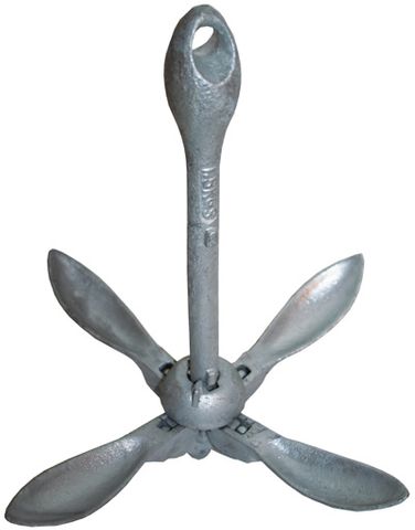 Hot Dipped Galvanised Folding Grapnel Anchor