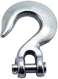 CLEVIS SLIP HOOK SS 6MM