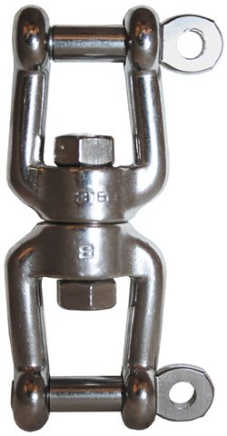 Fork/Fork Stainless Steel Swivels