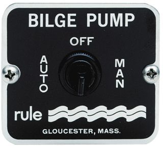 RULE BILGE PUMP PANEL 3-WAY