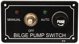 BILGE PUMP CONTROL PANEL MAN/OFF/AUTO