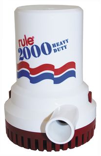 PUMP BILGE RULE 2000GPH 12V