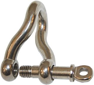 SHACKLE TWISTED SS 6MM