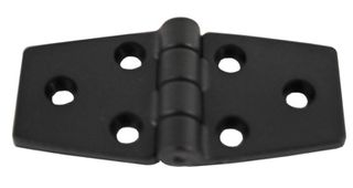 HINGE NYLON ZYTEL 80X38MM BLACK