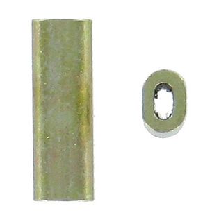 BRASS CRIMP #7 1.1MM 100/BAG