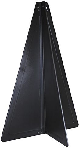 NAVIGATIONAL SHAPE BLACK CONE 460X330MM