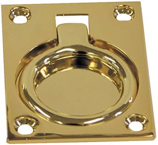 PULL RING CHROMED BRASS 60X47MM