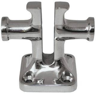 BOLLARD SS CROSS SLOTTED 85MM