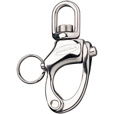 Stainless Steel Snap Shackle with Standard Swivel Bale