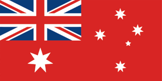 FLAG AUSTRALIAN RED ENSIGN 1800X900MM