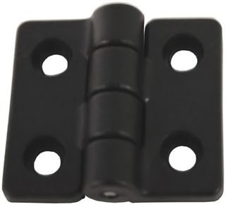 HINGE NYLON ZYTEL 40X35MM BLACK