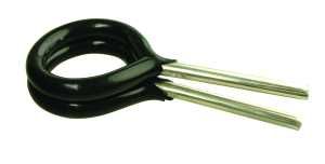 ROWLOCK S/STEEL CLOSED PVC 12.5MM PR