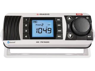 GME GR300BT AM/FM RADIO WHITE