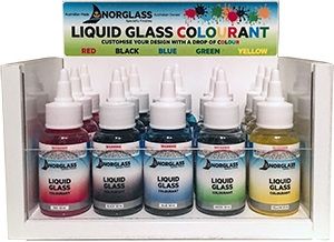 LIQUID GLASS COLOURANT 50ML RED