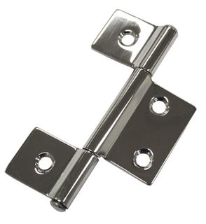 HINGE BUTT SS NON MORT 86X52MM