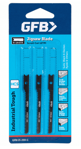 JIGSAW BLADE -14TPI  WOOD SCROLL