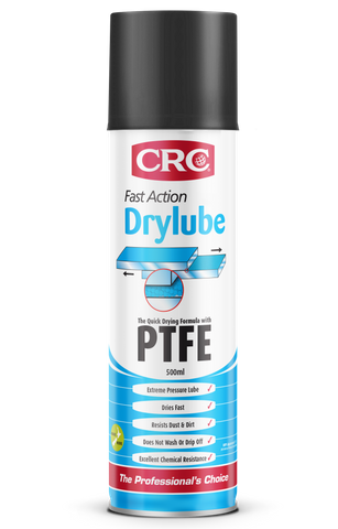 CRC FAST ACTION DRY LUBE PTFE 500ml AEROSOL