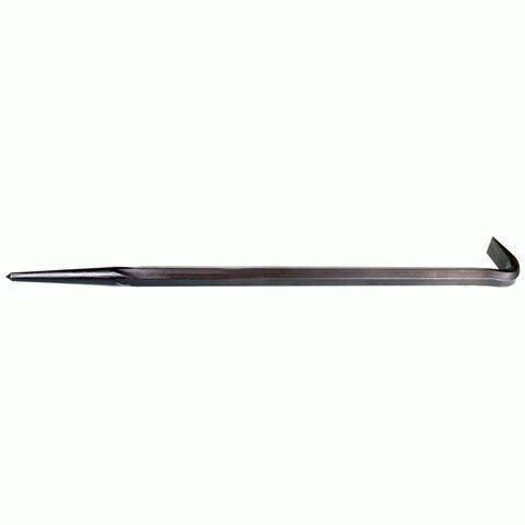 MAYHEW 450mm(18in)x5/8in ROLLING HEAD PRY BAR w/90deg ANGLED CHISEL END