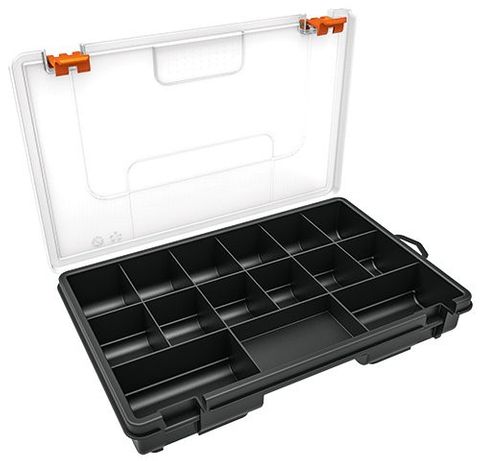 PLASTIC ORGANISER 15 COMPARTMENT TRUPER