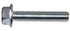 M10-1.25x50mm CL10.9 METRIC FINE N/S FLANGE BOLT ZP