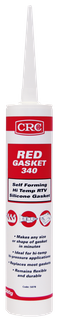 CRC RED 340C HI-TEMP RTV SILICONE GASKET 300g CARTRIDGE