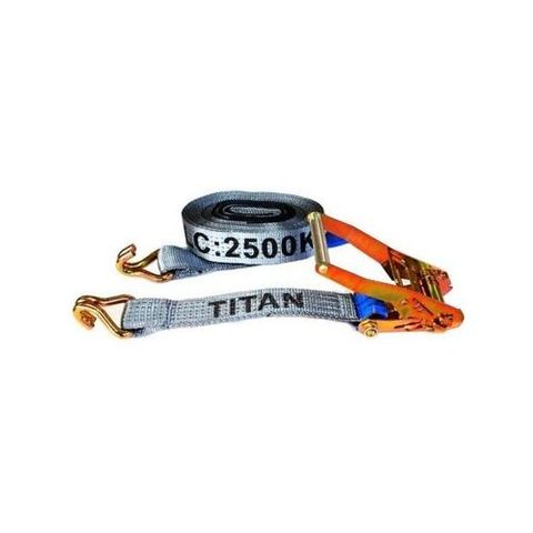 50mmX8.5m 2500KG J-HK TRUCK TIE DOWN TITAN GREY