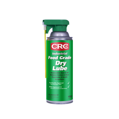 CRC FOOD GRADE DRY LUBE PTFE 400ml AEROSOL