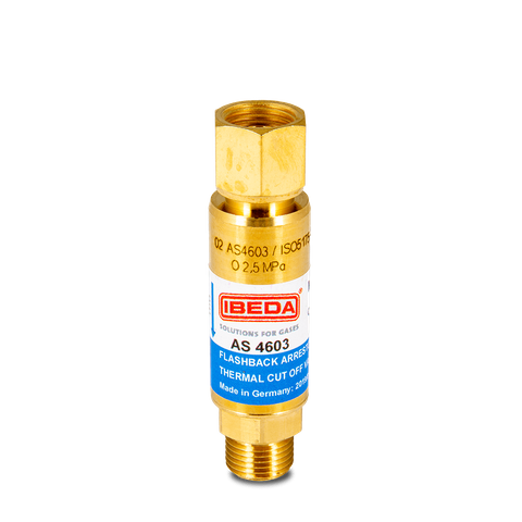 OXYGEN FLASHBACK ARRESTOR REGULAR 5/8 UNF FRSOU XCEL-ARC IBEDA