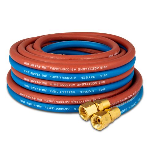 XCELARC TWIN OXY/ACET GAS HOSE 5m