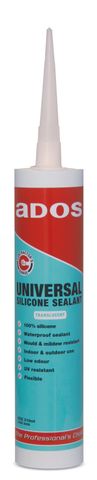 ADOS UNIVERSAL SILICONE SEALANT CLEAR 310ml CARTRIDGE