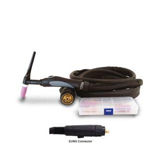 XCEL TIG KIT7 XA26x4M DIN35-50 EURO TORCH